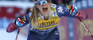 Diggins höll för trycket i Tour de ski – svenskorna långt efter