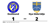 Oxelösund föll mot Nya Södertälje med 1-2
