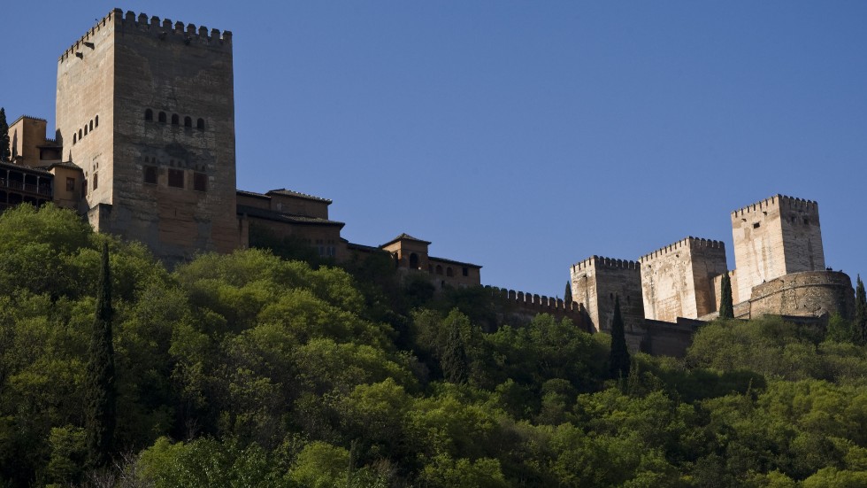Anrika Alhambra i spanska Granada står värd för EPC-ledarnas middag på torsdag kväll. Arkivbild.