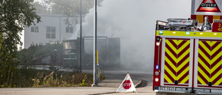 Företaget fick evakuera personal efter kraftiga röken 