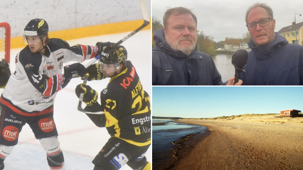 Hockeyresan går till Halmstad.