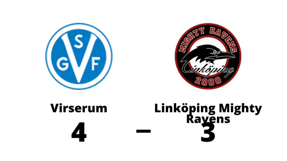 Virserums SGF vann mot Linköping Mighty Ravens HC