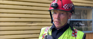 TV: Räddningsledaren om branden på Westerlundska