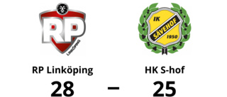 28-25-seger för RP Linköping – besegrade HK S-hof