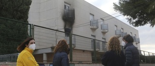 Dödlig brand på spanskt äldreboende