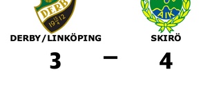 Derby/Linköping föll mot Skirö på hemmaplan