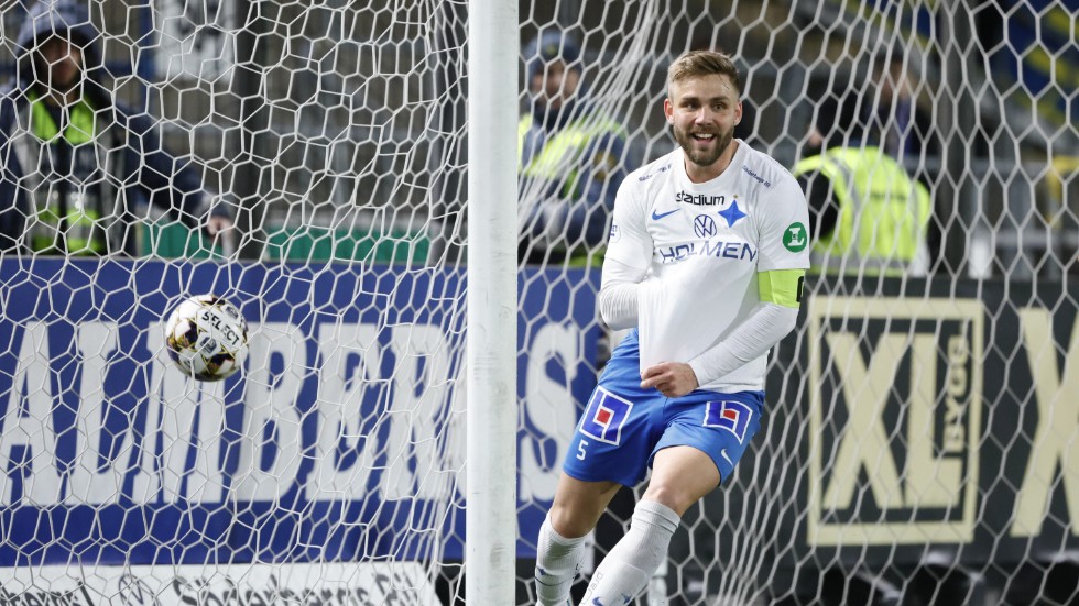 Christoffer Nyman, en av fyra målskyttar för IFK Norrköping i kvällens cupmatch mot Sollentuna. Arkivbild.