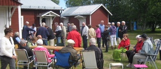 Grillfest vid Byskes hantverksmuseum