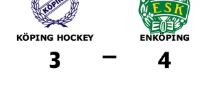 Ryck i sista perioden avgjorde för Enköping borta mot Köping Hockey