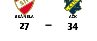 Skånela föll mot AIK på hemmaplan