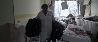 Ukraina: Flera skadade i attack mot barnsjukhus
