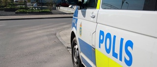 Mystisk krock och bilbrand