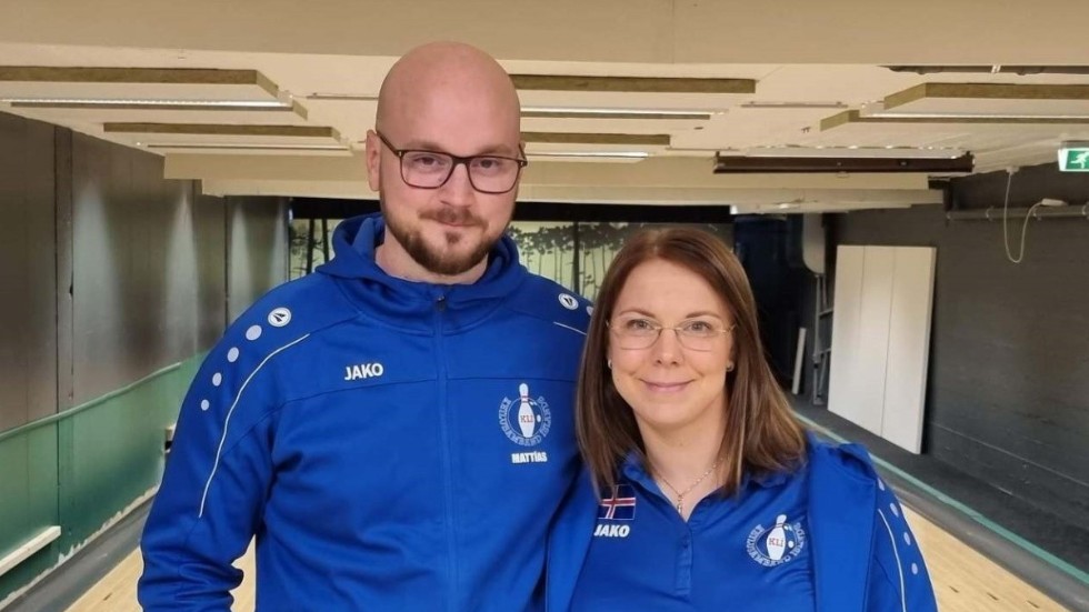 Mattias Möller och Frida Sethsson leder Islands landslag i bowling.