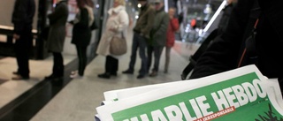 Stor efterfrågan på Charlie Hebdo