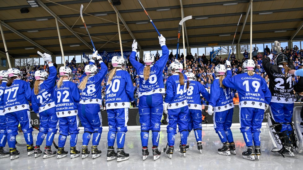 Villa Lidköping vann SM-guld på damsidan för nio dagar sedan, medan Villas herrar fick stryk i finalen. Arkivbild.