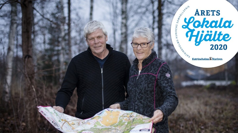 Leif och Lena Norman får en del kommentarer om Hittaut när de är ute och motionerar. "Ser vi någon med karta så frågar vi alltid hur det går". 