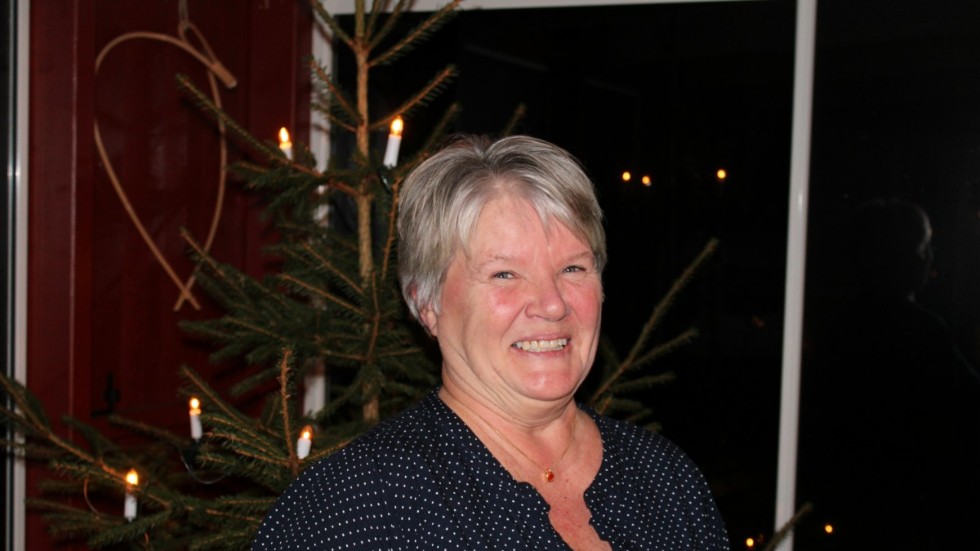 Helena Hellström har gjort hälften av rektorsutbildningen. 1, 5 år kvar. Den här veckan har hon hunnit med tre digitala kursdagar i hemmet i Skånstorp.