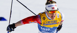 Ebba Andersson mot Johaug i stafetten