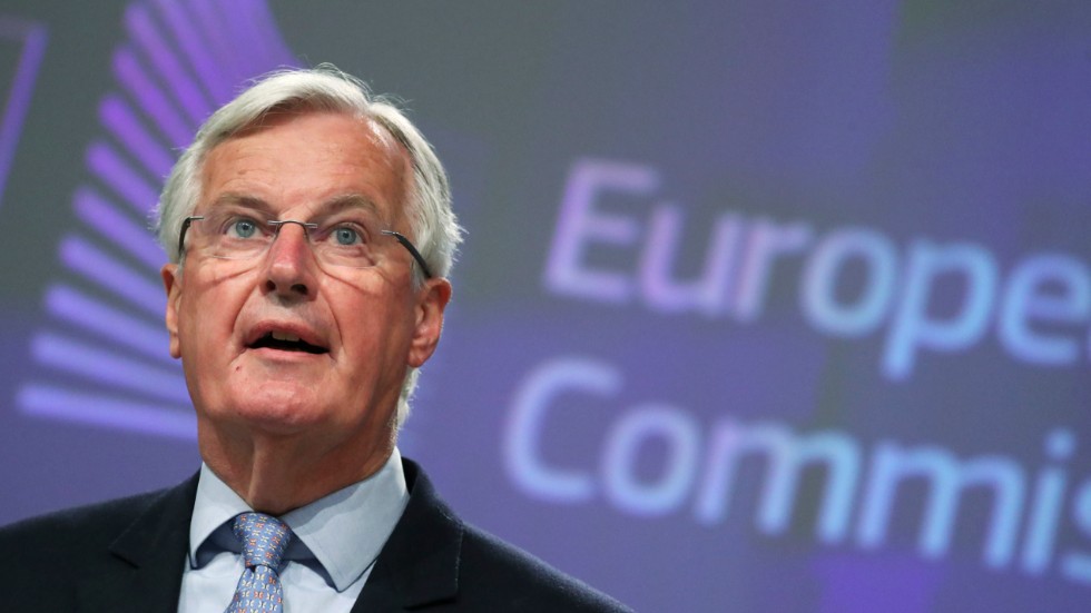 Det finns en risk att ett handelsavtal med Storbritannien inte kommer på plats före utträdet i slutet på året, om man ska lyssna på EU:s chefsförhandlare Michel Barnier. 