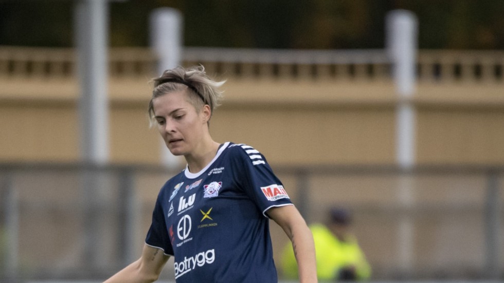 Lina Hurtig gjorde matchens enda mål när Linköping vann mot Växjö. Arkivbild.