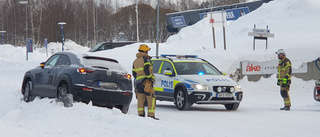 Trafikolycka i centrala Luleå 