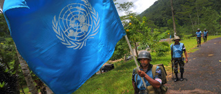 Mindre pengar än väntat till FN:s fredsarbete