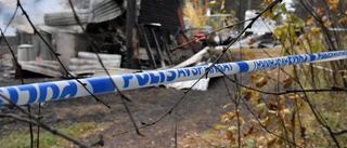 Person avled efter branden i Säivis – kroppen ska skickas till obduktion