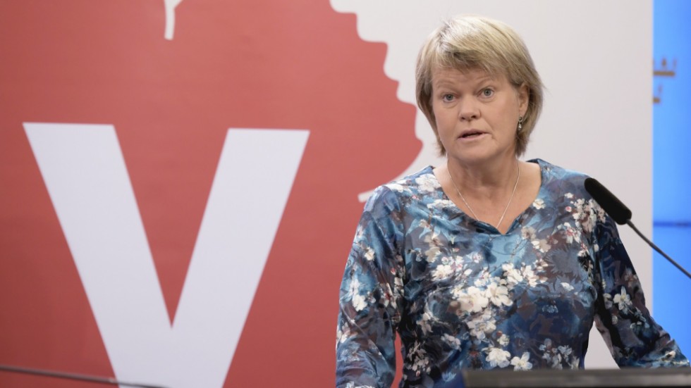 Vänsterpartiets ekonomisk-politiska talesperson Ulla Andersson ser ut att få stöd för lättnader i reglerna för a-kassa för företagare. Arkivbild