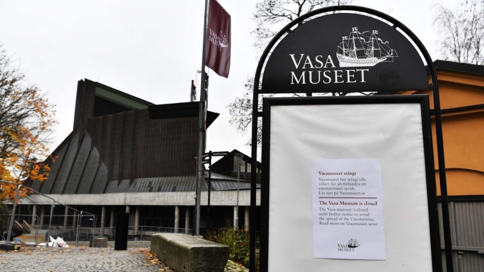 Pandemiåret 2020 har varit det tuffaste hittills i Vasamuseets historia. Arkivbild.