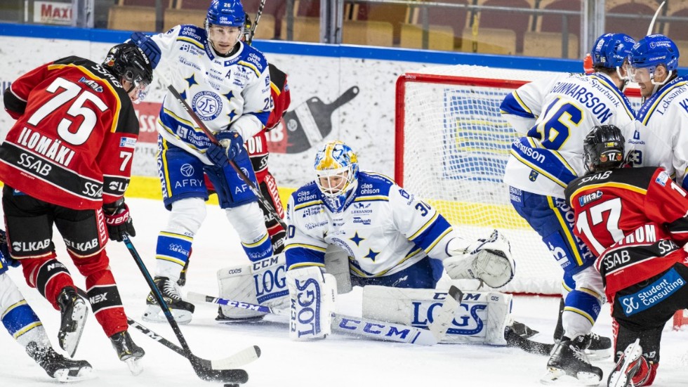 Leksand är senaste SHL-laget som drabbats av coronasmitta och Luleå saknar flera spelare på grund av sjukdom. Arkivbild.