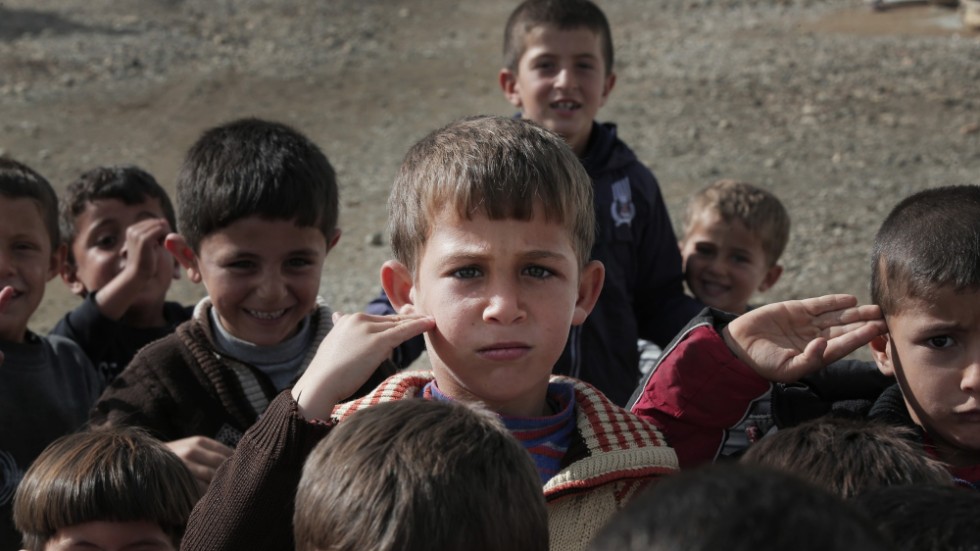 Allt fler barn flyr krig och konflikter.