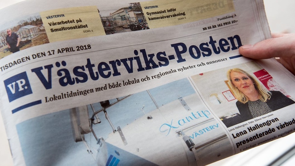 I samband med den nya organisationen, där Västerviks-Tidningen och Vimmerby Tidning bildar gemensamt affärsområde, kommer Västerviks-Posten att läggas ned.
