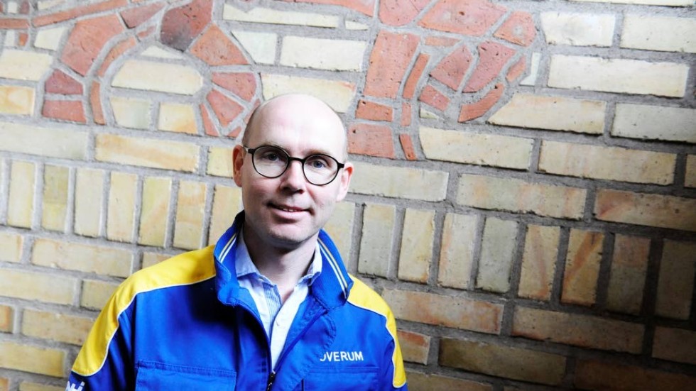 Ulrik Thelin, fabrikschef på CNH Industrial i Överum.