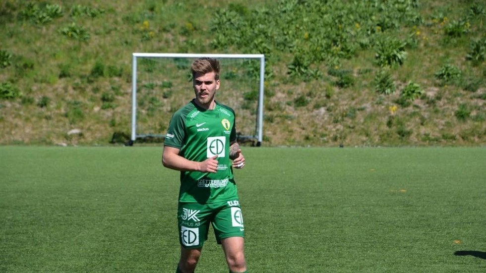 Albert Johansson har gjort fem mål i division tre för sitt Eneby i år.