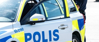 Man försökte köra ifrån polisen