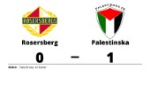 Ali Daher målskytt när Palestinska sänkte Rosersberg