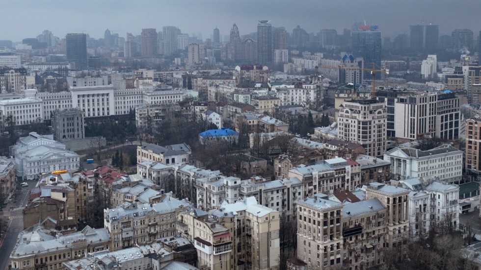 Många länder flyttar nu tillbaka sina ambassader till den ukrainska huvudstaden Kiev efter att ha lämnat i samband med Rysslands invasion den 24 februari. Arkivbild.