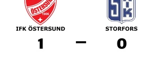 Förlust för Storfors borta mot IFK Östersund