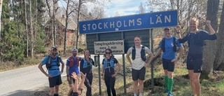 De joggade 77 kilometer – från Uppsala till Stockholm