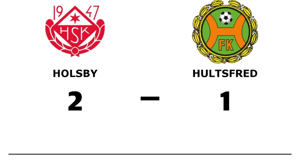 Holsby SK vann mot Hultsfreds FK