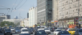 Rysk nybilsförsäljning rasar