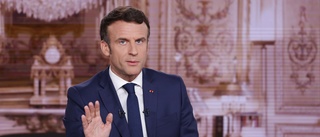 Macron inte orolig inför valet