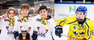 Hockeyduon Fabian Wagner och Lova Blom fick ta emot stipendium – berättar om säsongens framgångar: "Jag är otroligt tacksam"