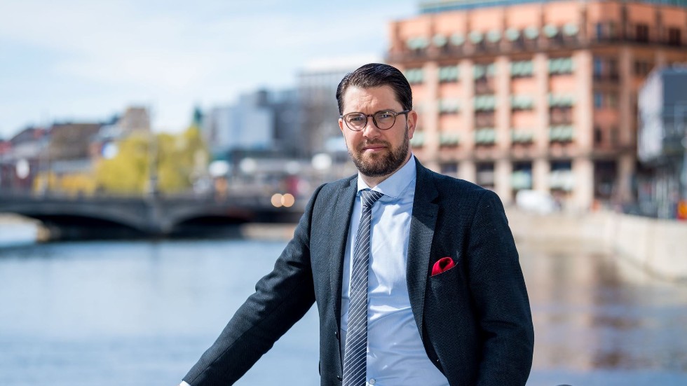 Jimmie Åkesson är partiledare för Sverigedemokraterna.