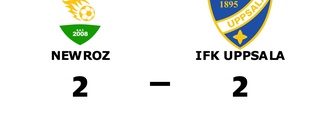 Oavgjort toppmöte mellan Newroz och IFK Uppsala