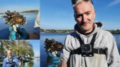 Paul "Magnet man" D'arcy fiskade upp 150 skarpladdade kulor i Strängnäs: "Jag ringde polisen direkt"