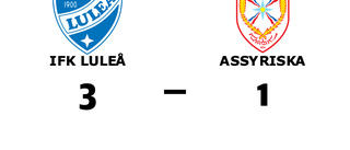 IFK Luleå vann efter William Olaussons dubbel