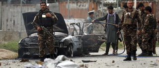 Raketer mot presidentpalatset i Kabul