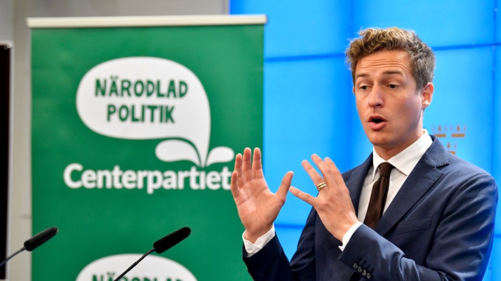 Centerpartiets förre ekonomiskpolitiske talesperson Emil Källström är ett namn i spekulationerna. Arkivbild.