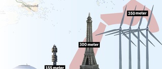 De vill kunna bygga 198 vindkraftverk i vattnet – högre än Eiffeltornet